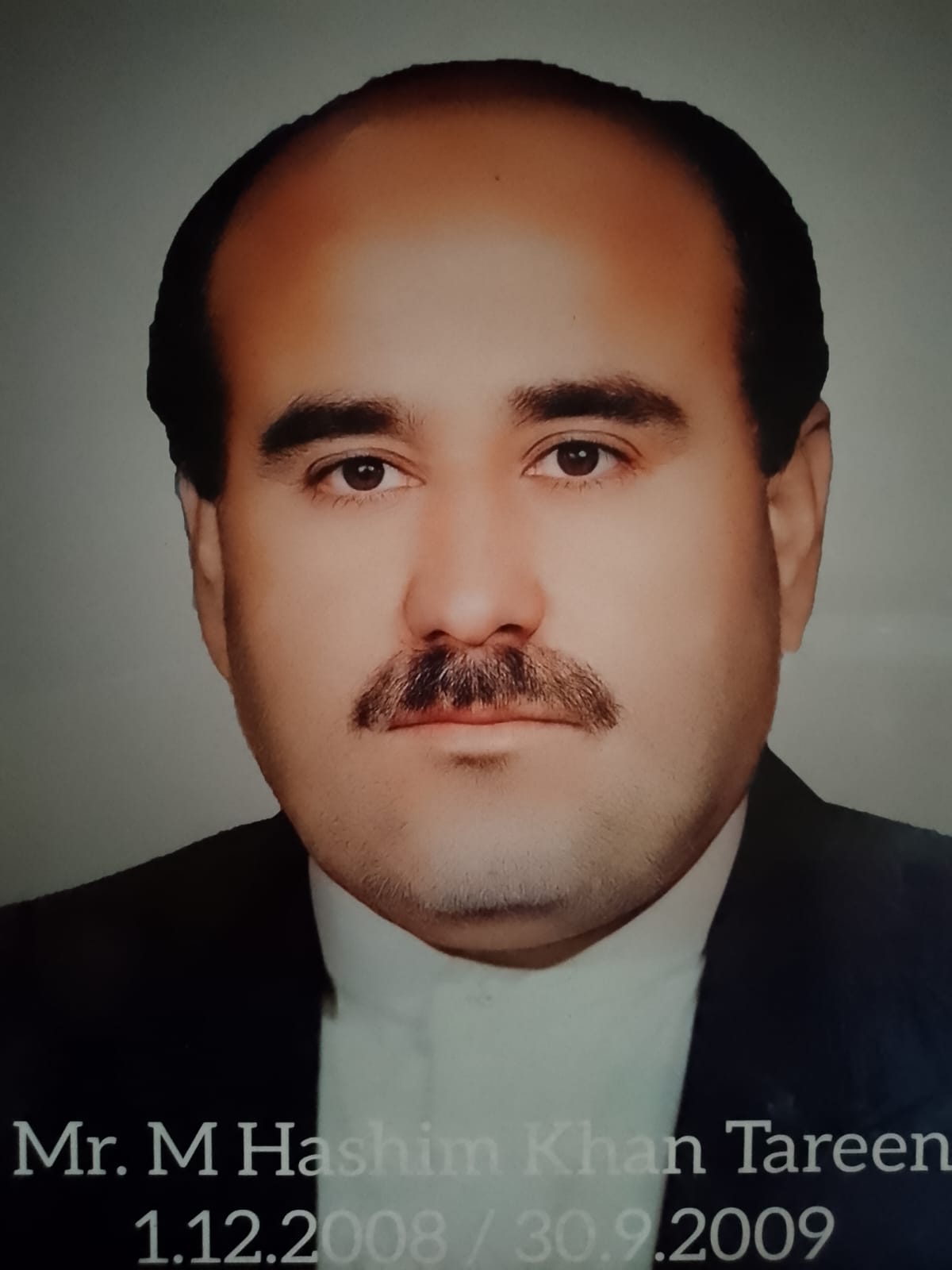 Mr. Muhammad Hashim Khan Tareen